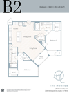 2 bed, 2 bath